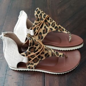 Jaguar Print Sandal